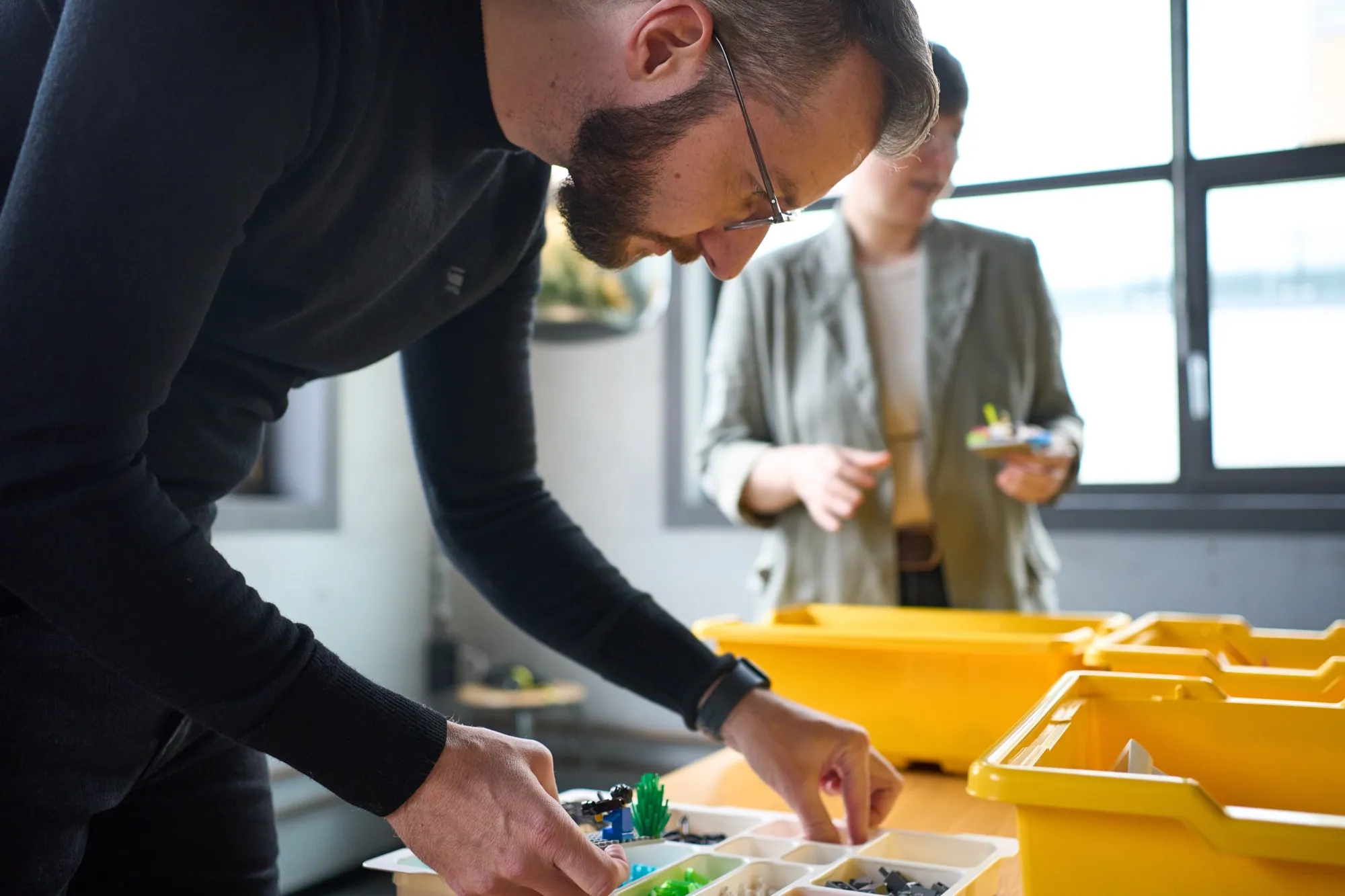 Griff in die LEGO-Kiste